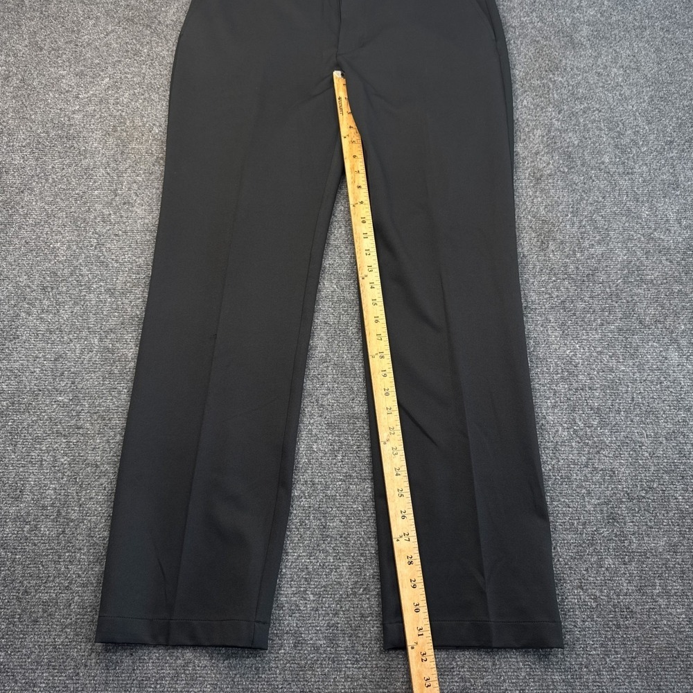 Greg Norman Pleated Chino Pants Mens Size 34x32 Black‎ Casual Golf Slacks - Picture 6 of 10